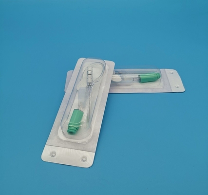 тип вливание положительного давления бабочки 18G устранимого Cannula Iv хирургические/зеленый цвет переливания крови
