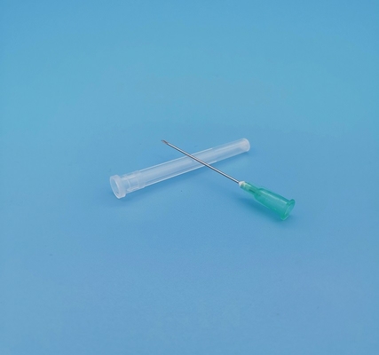 Салатовое хирургическое отверстие стороны иглы шприца из диаметра 2.1mm 14G для одиночной пользы
