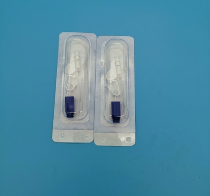 устранимый тип вливание положительного давления бабочки 22G Cannula Iv по заведенному порядку для взрослых голубых