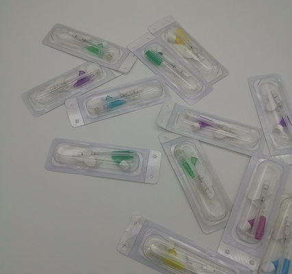 тип устранимый пурпур 26G y Cannula Iv для крошечных кровеносных сосудов