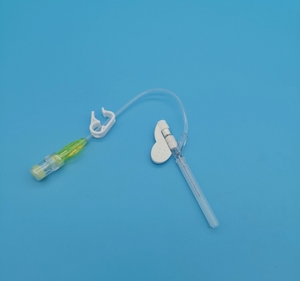 24G 	Устранимый тип желтое педиатрическое неонатальное вливание бабочки Cannula IV