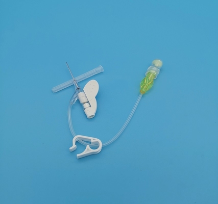 24G 	Устранимый тип желтое педиатрическое неонатальное вливание бабочки Cannula IV