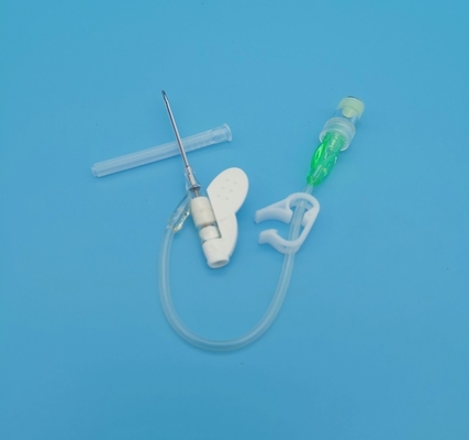 Зеленый тип переливание крови бабочки 18G вливания Cannula Iv устранимое хирургическое