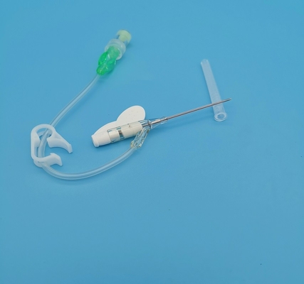 Зеленый тип переливание крови бабочки 18G вливания Cannula Iv устранимое хирургическое
