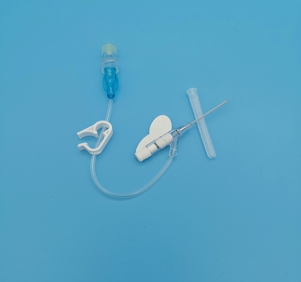 тип по заведенному порядку вливание бабочки Cannula 22G устранимый IV для взрослых голубых