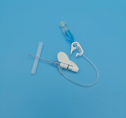 тип по заведенному порядку вливание бабочки Cannula 22G устранимый IV для взрослых голубых