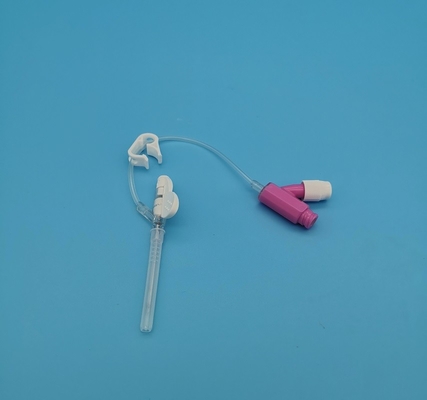 Устранимый розовый тип Cannula положительного давления 20G y катетера Iv для аварийного переливания крови вливания