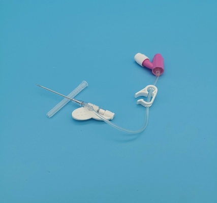 Устранимый розовый тип Cannula положительного давления 20G y катетера Iv для аварийного переливания крови вливания