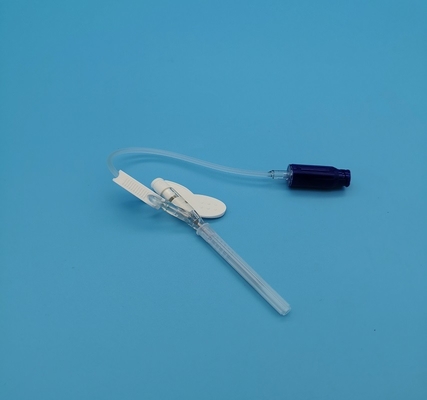 устранимый тип вливание положительного давления бабочки 22G Cannula Iv по заведенному порядку для взрослых голубых