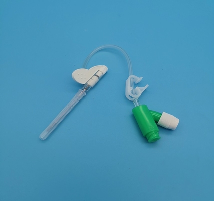 тип вливание положительного давления 18G y устранимого Cannula Iv хирургические/зеленый цвет переливания крови