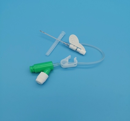 тип вливание положительного давления 18G y устранимого Cannula Iv хирургические/зеленый цвет переливания крови
