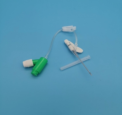 тип вливание положительного давления 18G y устранимого Cannula Iv хирургические/зеленый цвет переливания крови