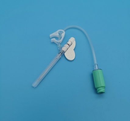 тип вливание положительного давления бабочки 18G устранимого Cannula Iv хирургические/зеленый цвет переливания крови