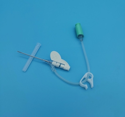 тип вливание положительного давления бабочки 18G устранимого Cannula Iv хирургические/зеленый цвет переливания крови