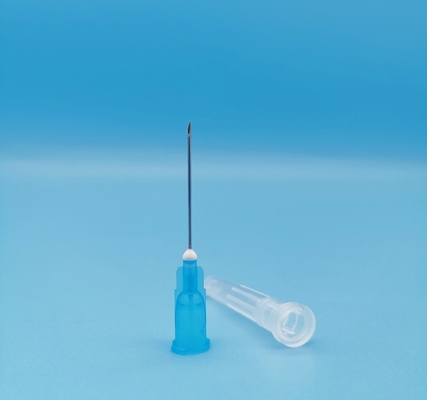 Шприц иглы голубого серого цвета устранимый склонил из диаметра 1.8mm 15G для медицины