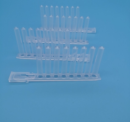 PCR глубокой скважины 2.2ml покрывает полипропилен прозрачные 8 даже набор магнитной иглы указал нижнее