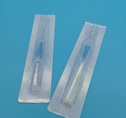 Одноразовые катетеры для внутривенной канулы Satefy Type Gauge 22G Deep Blue