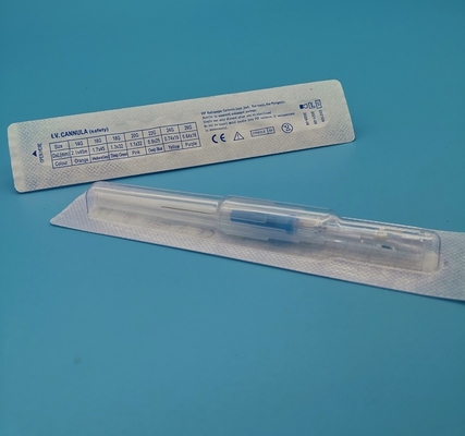 Катетеры для одного пациента Тип Satefy одноразовые иглы для пирсинга 20G Розовый CE ISO13485