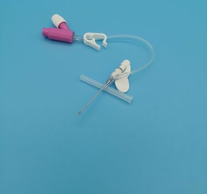 Устранимый розовый тип Cannula положительного давления 20G y катетера Iv для аварийного переливания крови вливания